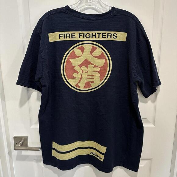 Japanese Pattern High Grade T-Shirt HIKESHI SPIRIT Cotton - Picture 1 of 15